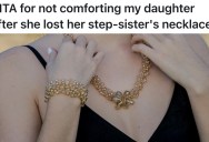 Teen Steals Stepsister’s Necklace, But Her Dad Refuses To Comfort Her When She Loses It