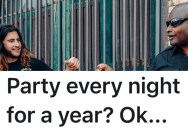 Loud Neighbors Throw A Party Every Night, So The Next Door Neighbors Sell Their House To A Police Officer