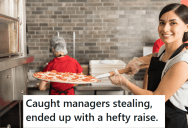 A New Manager Came In And Cut Her Hours, But This Pizza Franchise Worker Saw The New Manager Stealing And Got Him Fired