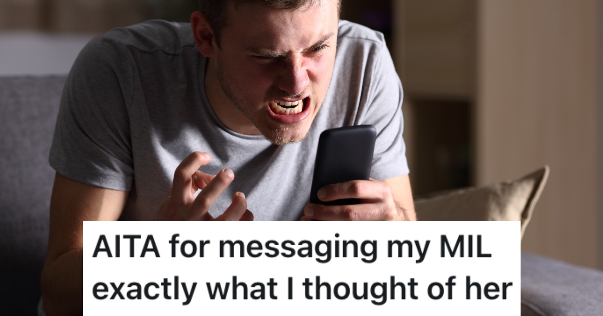 His Mother In Law Gave His Pregnant Wife A Hard Time, So He Put Her In Her Place Once A For All angry man with phone