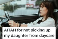 Her Husband Isn’t Pulling His Weight With Raising Their Child, So She Finally Put Her Foot Down And Made Him Pick Her Up From Daycare