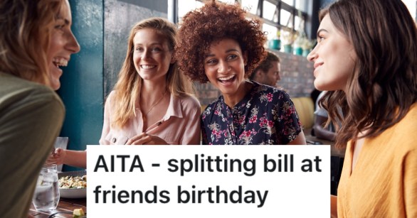 four women at a restaurant