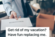 Company’s Amazing 10-Week Vacation Policy Gets Changed When The Owner Sells The Company, So A Key Employee Fights Back And Costs The Company 7 Figures