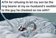 Husband Cheats With His Best Friend’s Brother, So His Ex-Wife Refuses To Let Their Son Be The Ring Bearer At His Wedding