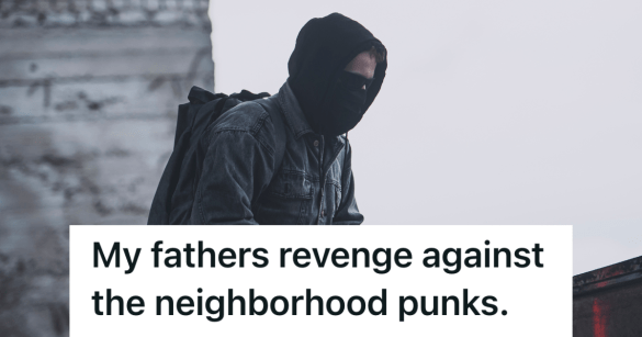 man with a face mask being sneaky