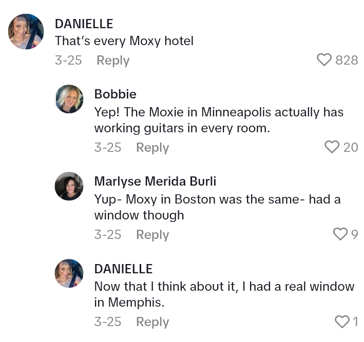 2025 04 05 18 44 59 Its not actually a real window.   Guest Checked Into A Moxy Hotel And Found Numerous Odd Features That Other Hotels Dont Have