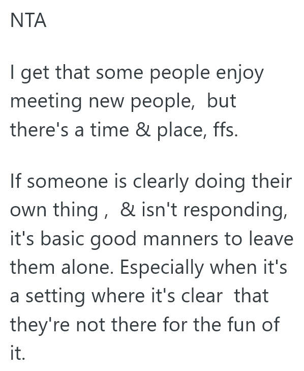 2025 04 07 22 38 59 Shed Been In The Waiting Room For Hours, And She Got Annoyed When A Stranger Tried To Strike Up A Conversation With Her