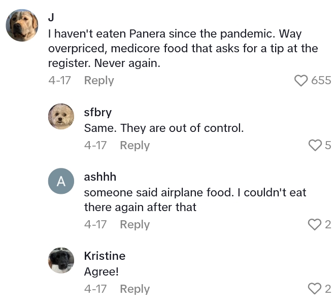 2025 04 29 13 54 42 They Put In A Lunch Order From Panera, But They Delivered A Little Bit Less Than Expected