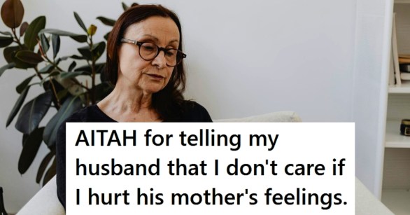 Older woman looking upset