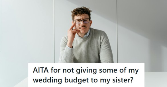 Man sitting at the table thinking about what to do next