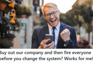 New Company Bought Out A Small Business And Fired The Sales Manager Before Getting System Access, So He Withheld The Credentials Until They Paid His Full Commission