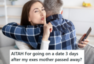 He Found Out His Wife Was Cheating On Him, So He Scheduled A Date With Someone Else Three Days After His Mother-In-Law’s Demise