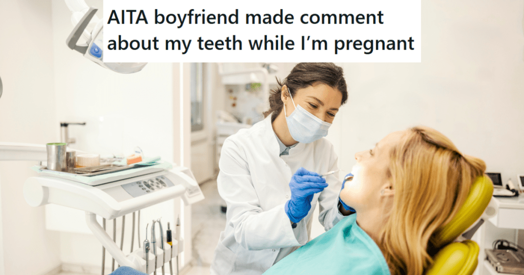 Woman getting teeth cleaned by dentist