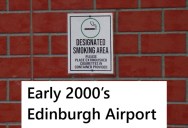 Man Was Smoking In A Permitted Area, But When A Woman Scolded Him For It He Pointed Out Her Hypocrisy