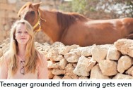 Parents Grounded Their Teen From Driving, So She Rode Her Horse To School For Two Weeks Without Them Knowing