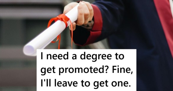 Man holding a degree