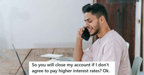 Boy sitting on a desk and taking on call