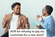 Roommate Turned On The Oven’s Broiler, But Had No Idea That His Other Roommate Had Been Using It As A Place To Store Wooden Cutting Boards