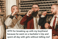 Her Sneaky Fiancé Went On A Bachelor Trip And Stopped Updating Her, So She Broke Up With Him Because She Found Out He Had Been Hanging Out With Other Women