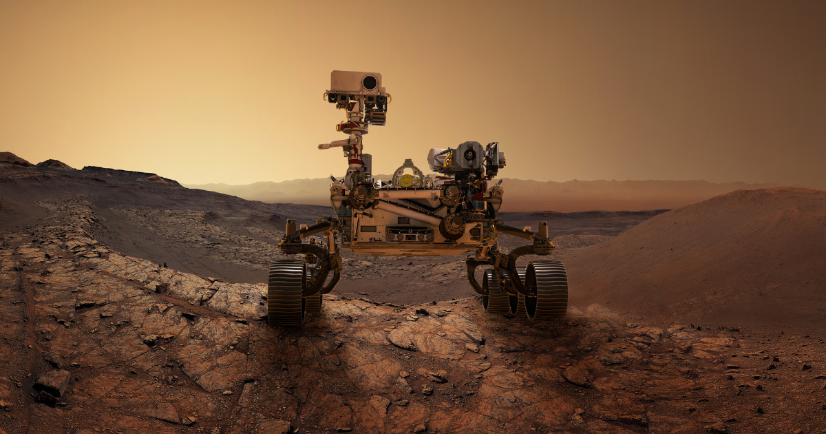 Rover on Mars