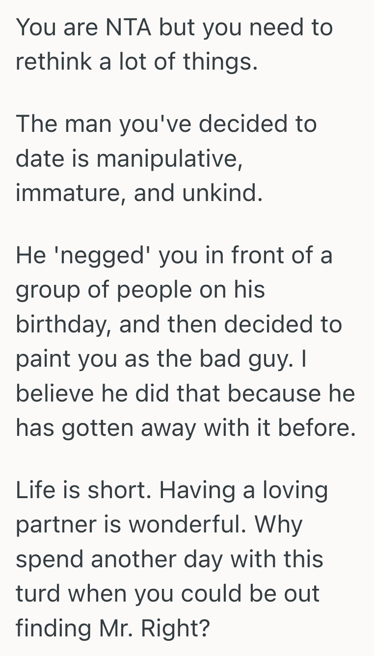 Screenshot 2025 04 01 at 12.11.45 PM Boyfriend Undermined His Girlfriends Confidence For A Cheap Laugh, But He Claims She Overreacted By Walking Away