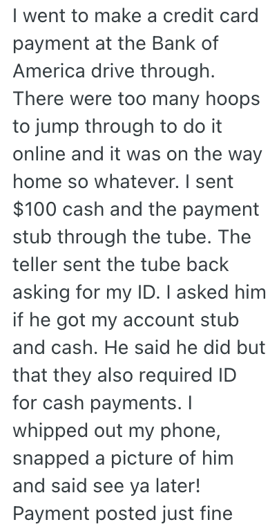 Screenshot 2025 04 01 at 7.31.33 AM A Pizza Delivery Driver Wanted A Copy Of His ID And His Credit Card, But He Wouldnt Turn It Over