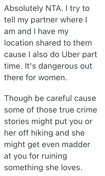 Screenshot 2025 04 01 at 8.15.09%E2%80%AFAM He Told His Wife He Wants To Know When And Where She Goes Hiking For Safety Reasons, But She Thinks Hes Being Controlling