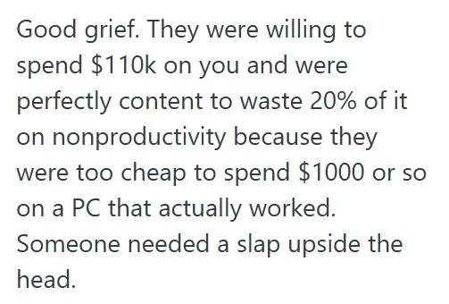Screenshot 2025 04 02 212142 Employee Warned His Company About Low Storage Space On His Data Sensitive Computer, But They Didnt Listen And Ended Up Losing $22K