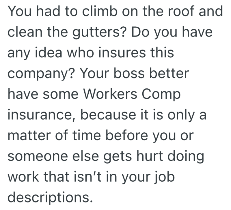 Screenshot 2025 04 03 at 11.19.46 AM e1743693773832 Company Forced An Employee To Eat Outside After A Full Day Of Grueling Labor, So He Decided To Just Go Home Instead
