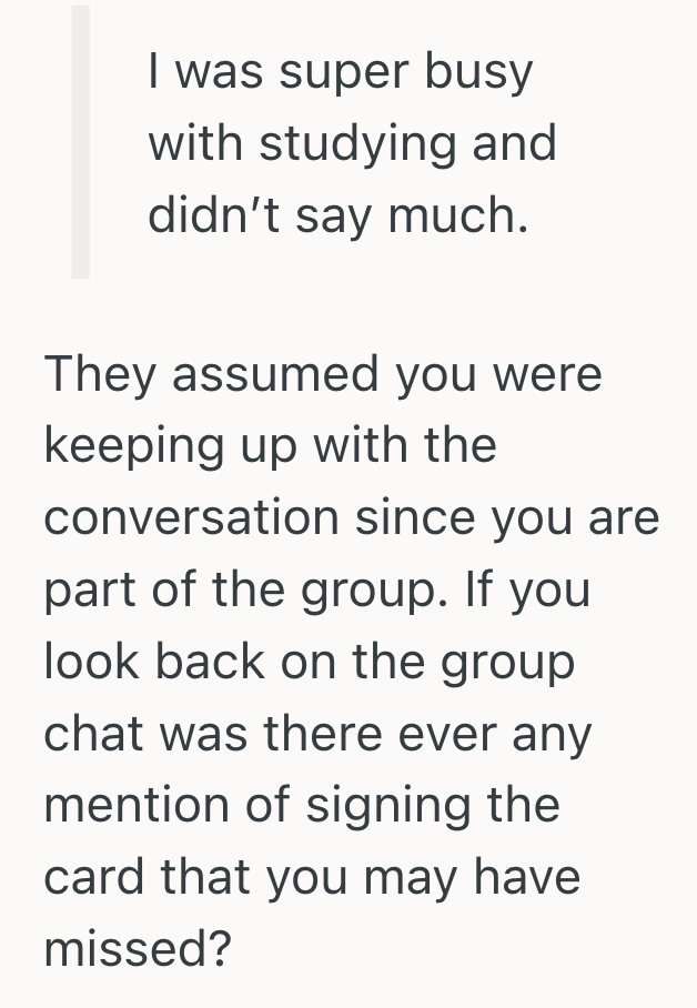 Screenshot 2025 04 03 at 12.25.32 PM Friend Group Bought A Joint Gift Without Consulting Her, But She Was Expected To Chip In Her Hard Earned Money Anyway