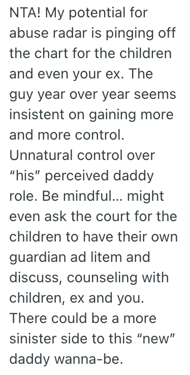 Screenshot 2025 04 03 at 6.55.21%E2%80%AFPM His Exs New Husband Treats Him Like Garbage, So He Wont Agree to Give Him Any More Rights When it Comes to His Kids