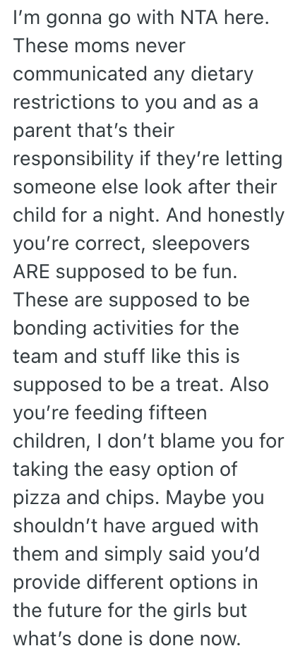 Screenshot 2025 04 03 at 7.29.29 AM She Fed Her Daughter And Her Friends Junk Food At A Sleepover, But Another Mother Got Mad At Her About It