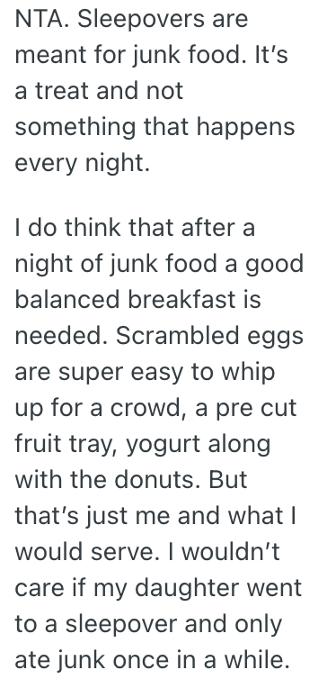 Screenshot 2025 04 03 at 7.29.52 AM She Fed Her Daughter And Her Friends Junk Food At A Sleepover, But Another Mother Got Mad At Her About It