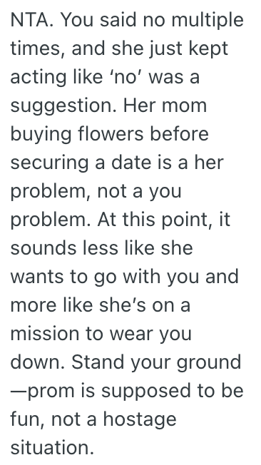 Screenshot 2025 04 03 at 7.32.16 AM Girl Kept Pestering Older Boy To Take Her To Prom, But He Told Her Multiple Times That Hes Not Interested