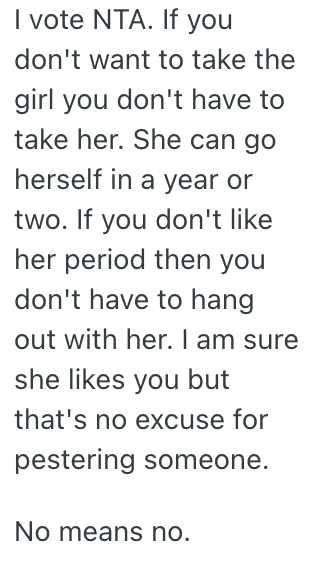 Screenshot 2025 04 03 at 7.32.35 AM Girl Kept Pestering Older Boy To Take Her To Prom, But He Told Her Multiple Times That Hes Not Interested