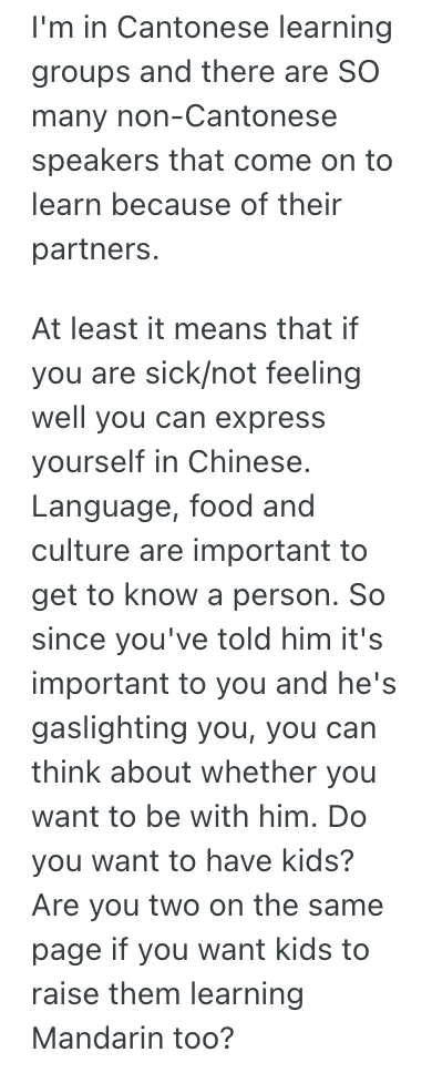 Screenshot 2025 04 03 at 7.41.55 AM Her Boyfriend Doesnt Think Its Important To Learn Her Native Language, But It Bothers Her That Hes Willing To Learn Another Language To Communicate With A Coworker