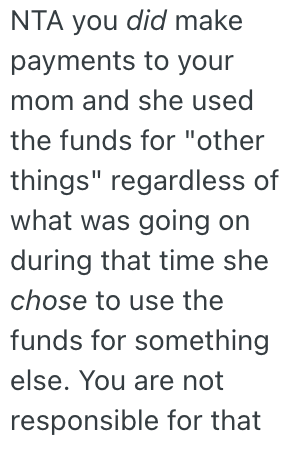 Screenshot 2025 04 03 at 7.53.20 AM She Found Out Her Mom Was Dishonest About Loans She Took Out, So She Refuses To Help Her Mom Pay Off The Debt