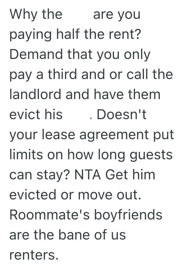 Screenshot 2025 04 04 at 11.25.07 AM Tenant Signed Up For A Two Person Lease, But She Was Caught Off Guard When Her Roommates Boyfriend Moved In Without Asking Her