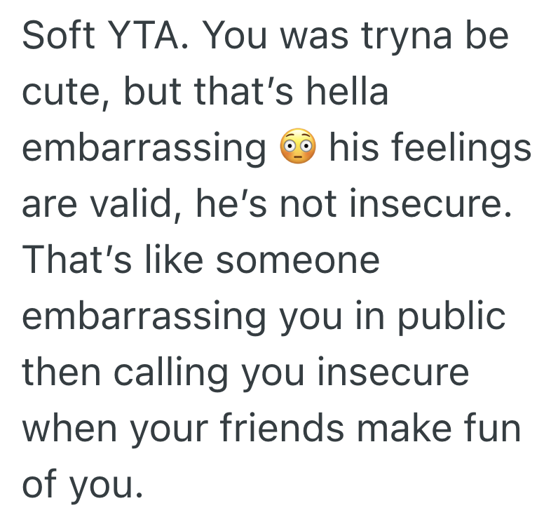 Screenshot 2025 04 07 at 12.00.26 PM She Spun Her Boyfriend Around In Front of His Friends, And Now He Won’t Stop Telling Her She Embarrassed Him