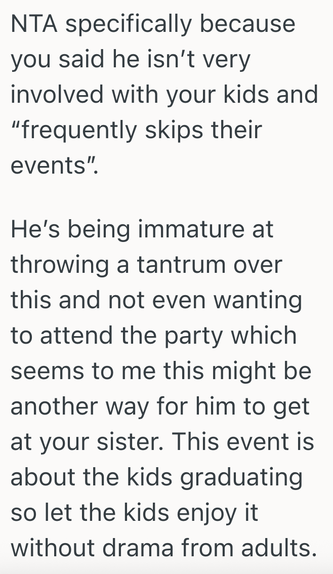 Screenshot 2025 04 08 at 1.18.13%E2%80%AFPM Her Brother Wants To Attend His Niece And Nephews Graduation, But Her Sister Does Not Want Him To Go To The Ceremony