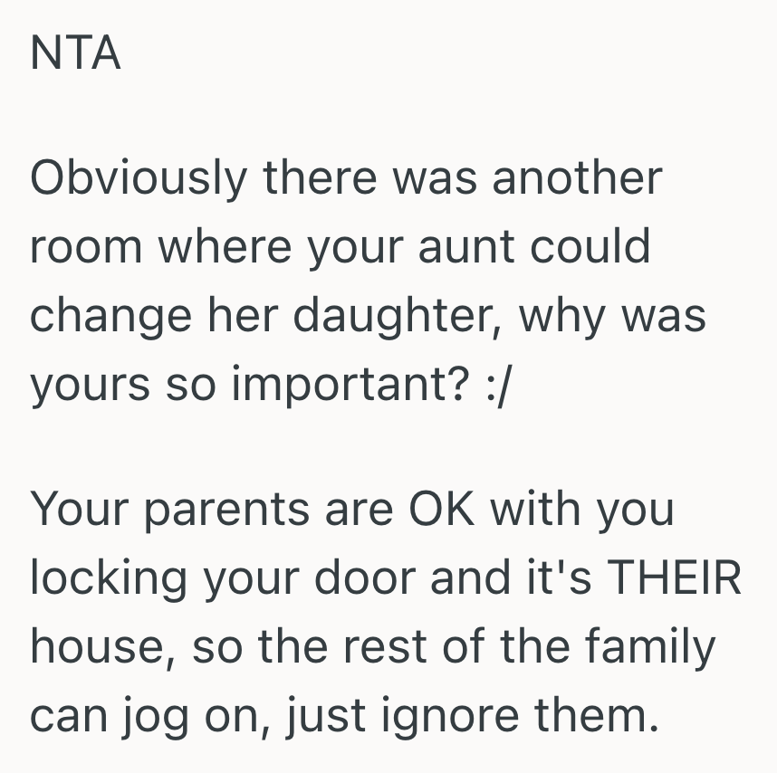 Screenshot 2025 04 09 at 1.12.43 PM She Locked Her Room To Protect Her Valuables From Her Poorly Behaved Cousins, But The Rest Of Her Family Took It As A Personal Attack