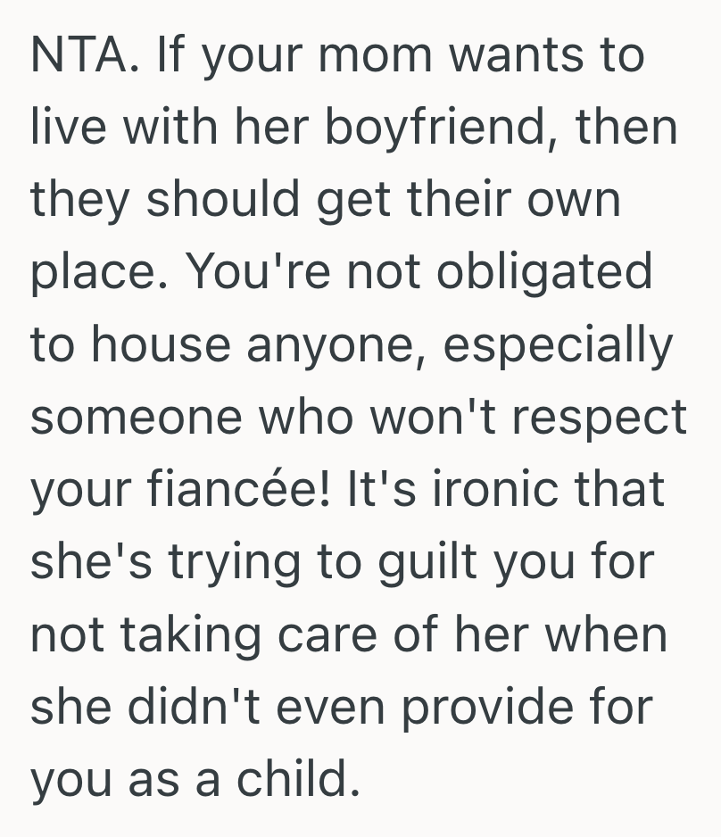 Screenshot 2025 04 09 at 3.05.11 PM His Mom Defended A Man Who Disrespected His Fiancée, So He Refused To Let Them Crash At Their Home