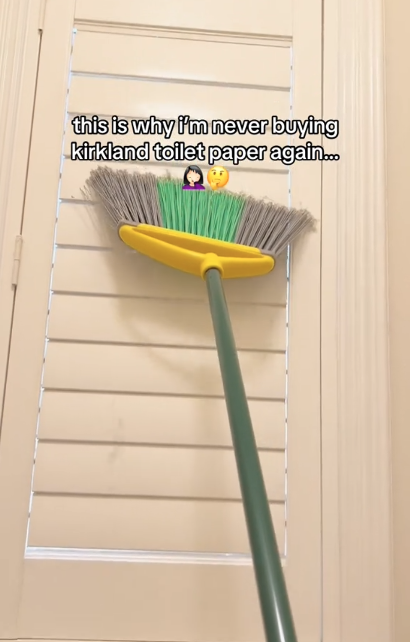 Sweeping dust off blinds