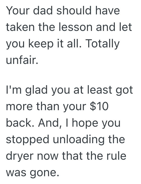 Screenshot 2025 04 10 at 7.14.55 PM Family Has A Policy That Whoever Empties The Dryer Gets To Keep Any Money Found In The Pockets Of The Clothes, So One Boy Decides To Fold All The Laundry