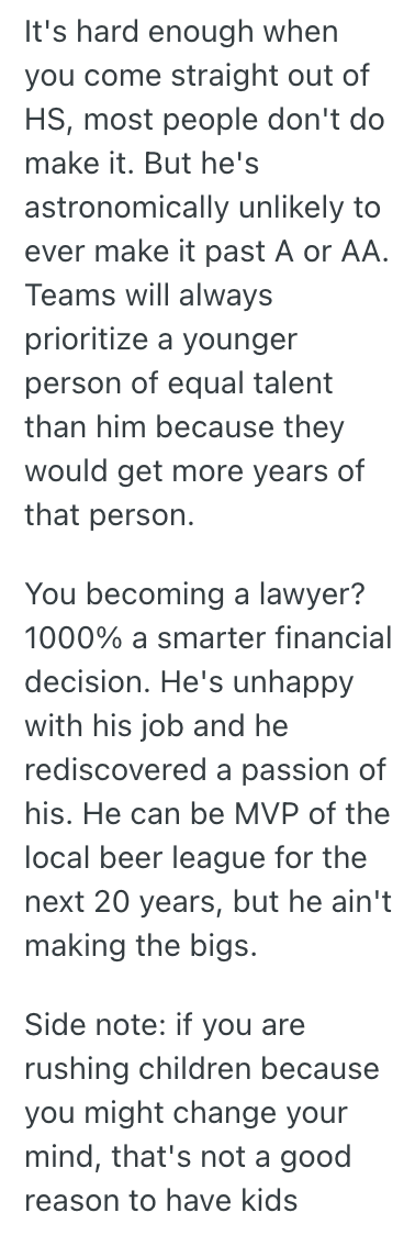 Screenshot 2025 04 10 at 9.40.36 AM Her Husband Wants To Pursue A Baseball Career, But She Thinks Its A Waste Of Time And Will Mess Up Their Life Plans