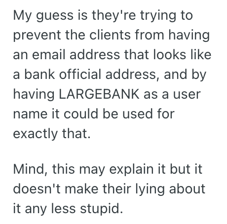 Screenshot 2025 04 11 at 6.50.19 PM Bank Told Customer To Change The Username He Had For Over A Decade, So He Chose LargeBankTotallySucks And They Backed Down