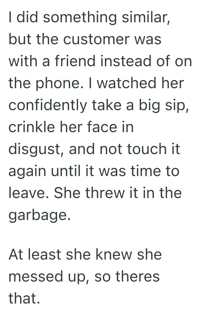 Screenshot 2025 04 11 at 9.56.46 AM Customer Refuses To Listen When An Employee Tries To Verify Their Coffee Order, So The Customer Ends Up Paying For Two Coffee Drinks