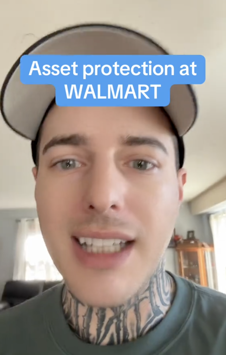 man talking about walmart asset protection