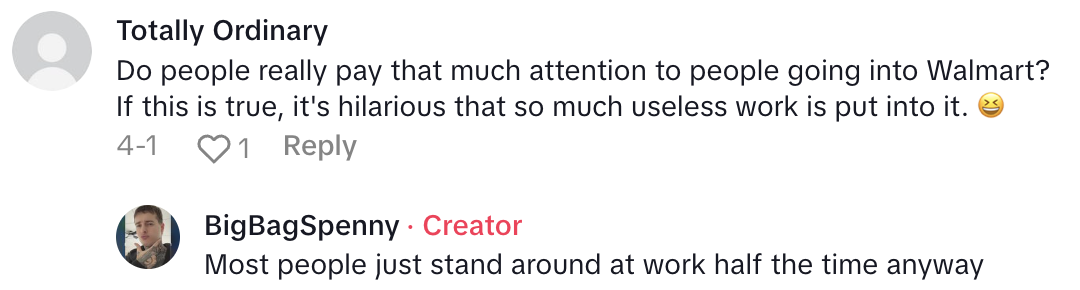 Screenshot 2025 04 13 at 11.48.01%E2%80%AFAM One tactic we liked to use is the pull up method.   Former Walmart Employee Shared How Store Floorwalkers Covertly Follow Customers