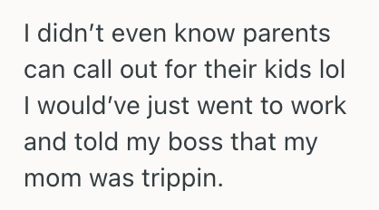 Screenshot 2025 04 13 at 2.30.00 PM Her Mom Called In Sick For Her At Work So They Could Hang Out, But Now Shes Not Going To Have Enough Money To Pay For Gas